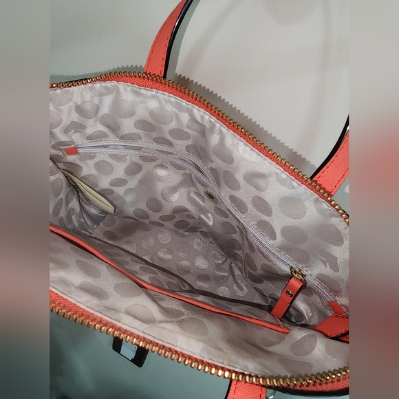 Kate Spade Coral Small Tote Crossbody Purse Cedar Street 2way Model Harmony - Picture 5 of 8